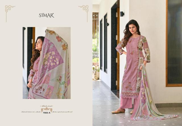 Glossy simar sohina surat dress materials wholesalers in hyderabad